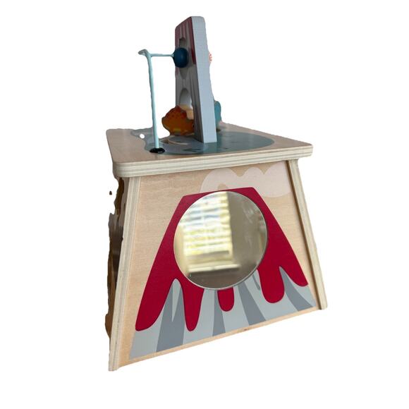 Jarod Dino Dinosaur Shape Sorter Wood Multi Activity Volcano (No Dino Shapes) - Picture 2 of 5